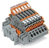 Wago 2007-8876 Klemmenblock f&uuml;r 3-phasige Stromwandlerschaltung, 6,00 mm&sup2;,