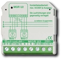 Schalk MGR U2 Motor-Gruppen-Relais UP, f&uuml;r 2Motoren, 230VAC (MGRU29)
