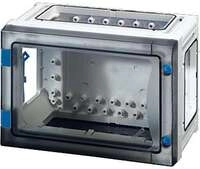 Hensel FP 0100 ENYSTAR Leergeh&auml;use, 216x126x136 mm, transparenter T&uuml;r