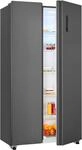 Exquisit SBS46-040D Stand Side-by-Side Kombination, 91 cm breit, 442 L, NoFrost,