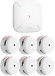 X-Sense FS61 Rauchmelder-Set inkl. XS01-M Vernetzter intelligenter Rauchmelder und 6