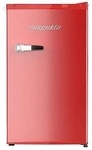 respekta KG83R-52 Stand Retro K&uuml;hlschrank ohne Gefrierfach, 47,4 cm breit, 92...