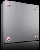 Rittal KX 1562.000 Klemmenkasten, BHT: 200x200x80 mm, Edelstahl 1.4301, ohne