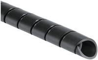 Hellermann 161-41201 Spiralschlauch, 10 mm - 100 mm, PE, 30 m, schwarz