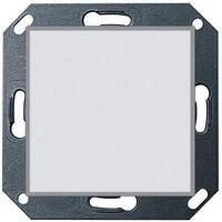 Gira 236400 LED-Orientierungsleuchte, Warmwei&szlig;, System 55, Reinwei&szlig; gl&auml;nzend