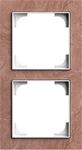 Busch-Jaeger 1722-4097 Abdeckrahmen, art linear, 2-fach, Schiefer Terra Rosso