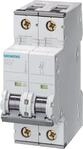 Siemens 5SY4208-7 Leitungsschutzschalter 400V 10kA, 2-polig, C, 8A, T=70mm