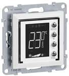Legrand Seano MyHome Thermostat mit beleuchtetem Display, Temperatursensor und