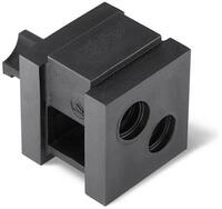 Hellermann Zweifacht&uuml;lle, 6-7mm, schwarz (440-00020)