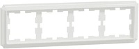 Merten MEG4040-4735 D-Antik Rahmen, 4-fach, Lotoswei&szlig;