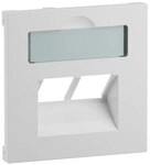 Legrand SEANO Abdeckung 2x RJ45 f&uuml;r Datendosen von Metz, Teleg&auml;rtner und Rutenbeck