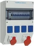 Walther Werke (6823012) Kunststoff-Steckdosenkombination IP44 in: 40A mit einem RCD