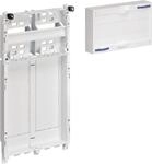 Hager ZU96EZ Z&auml;hlertragplatte f&uuml;r eHZ, universZ, H&ouml;he 450mm, mit Raum f&uuml;r