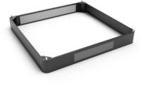 Enoc Sockelpaket bel&uuml;ftet, 600x570x100mm, 4 Sockelecken, 2x Blindblechen und 2