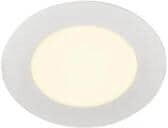 SLV SENSER 12 Deckeneinbauleuchte, LED, rund, wei&szlig;, 3000K (1003008)