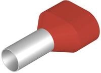 Weidm&uuml;ller H10,0/24D ZH R Aderendh&uuml;lse, 10 mm&sup2;, 12 mm, rot, 100 St&uuml;ck