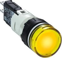 Schneider Electric XB6AV5BB Leuchtmelder, &Oslash; 22, rund, IP 65, Integral LED, 24...