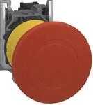 Schneider Electric XB5AT845 Pilzdrucktaster, Zugentriegelung, Kunststoff, 22 mm, rot