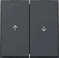 Gira 329467 Wippe mit 2 Pfeilsymbolen, 2fach, TX_44, anthrazit