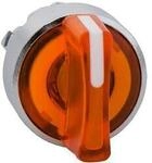 Schneider Electric ZB4BK1353 Harmony XB4, Leuchtwahlschalter, Frontelement, Metall,