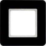 Berker 10116076 Rahmen, 1-fach, senkrechte und waagerechte Montage, Q.7, Glas...