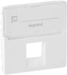 Legrand 755470 Abdeckung RJ11/RJ45 mit Beschriftungsfeld, 1-fach, Valena Life,