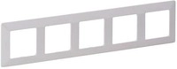 Legrand 754005 Valena Life 5-fach Rahmen Valena Life, ultrawei&szlig;