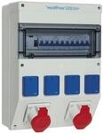 Walther Werke (6820211) Kunststoff-Steckdosenkombination IP44 in: 40A mit einem...
