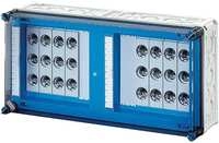 Hensel Mi 3425 Sicherungsgeh&auml;use 8x3x25A, DII, E27 auf Sammelschiene, 250A,...