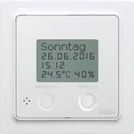 Eltako FUTH55ED/230V-am Funk-Uhren-Thermo-Hygrostat, anthrazit matt (30055802)