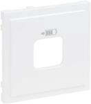 Legrand SEANO Abdeckung f&uuml;r USB-Ladesteckdosen A+C und C+C, ultrawei&szlig; (765127)