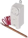 EMOS P5682 Anlege-Thermostat mit Fernf&uuml;hler, manuell, wei&szlig; (2101104000)