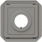 Legrand Plexo New Einsatz Adapter OSMOZ &Oslash;22 mm in der Farbe: Grau (069568L)