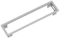Bachmann Power Frame Einbaurahmen, 4-fach, wei&szlig;aluminium (317.006)