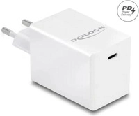 Delock USB GaN Ladeger&auml;t 1 x USB Type-C&trade; PD 3.0 kompakt mit 60 W, wei&szlig; (41447)