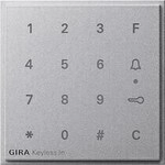 Gira 851365 Aufsatz Codetastatur Keyless In, TX_44, aluminium