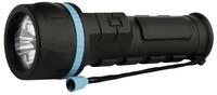 EMOS 1440032400 LED Taschenlampe, 20 lm, 2&times; D, schwarz-blau