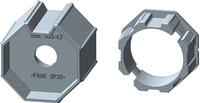 Rademacher AMI45-SW70 Adapter/Mitnehmer-Set f&uuml;r 70er Achtkantstahlwelle...