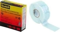 3M 70-25MM/9M-hellgrau Silikonband-Kauschukband (80611438617), 9 m