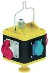 Bals UNI-BLOCK abh&auml;ngbar IP44 2xSteckdosen, 2xCEE, 16A, 400V, 5polig, 6h,...