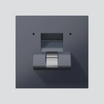 Siedle FPM 600-0 AG Fingerprint-Modul, anthrazit (210009608-00)