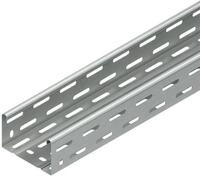 Niedax RLC 60.100 Kabelrinne, 60x100x3000mm, t=0,9 mm, gelocht, durchg&auml;ngige Sicken,