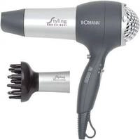 Bomann HTD 889 CB Haartrockner, 2000W, 2 Stufen, grau/silber