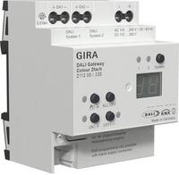 Gira DALI Gateway Colour 2-Fach, REG, KNX Secure, wei&szlig; (211200)