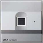 Gira 261765 Gira Keyless In Fingerprint-Leseeinheit, TX_44, Farbe Alu