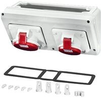 Hensel Mi CB 12 Connection Box, 16/32 A, 5-polig, 400 V, 50-60 Hz, 6h