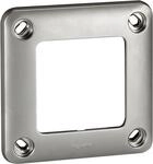 Legrand Rahmen 1-fach Soliroc IP55 IK10 grau (077851)