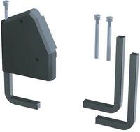 Bachmann Haltewinkel DESK bis 80mm f&uuml;r Tischplattenst&auml;rke, schwarz (930.180)