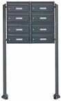 Burg W&auml;chter 82124 ANT Dual-Front, 8 in 4x Briefkasten-Anlage, zum...