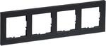 Legrand SEANO+ 4-fach Rahmen, 86x300mm, anthrazit lackiert (765484)